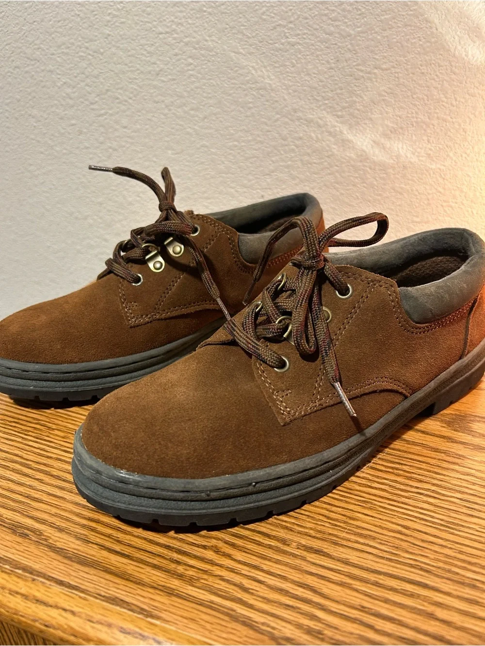 Men's Brown Suede Chukka Lace-Up Boots
